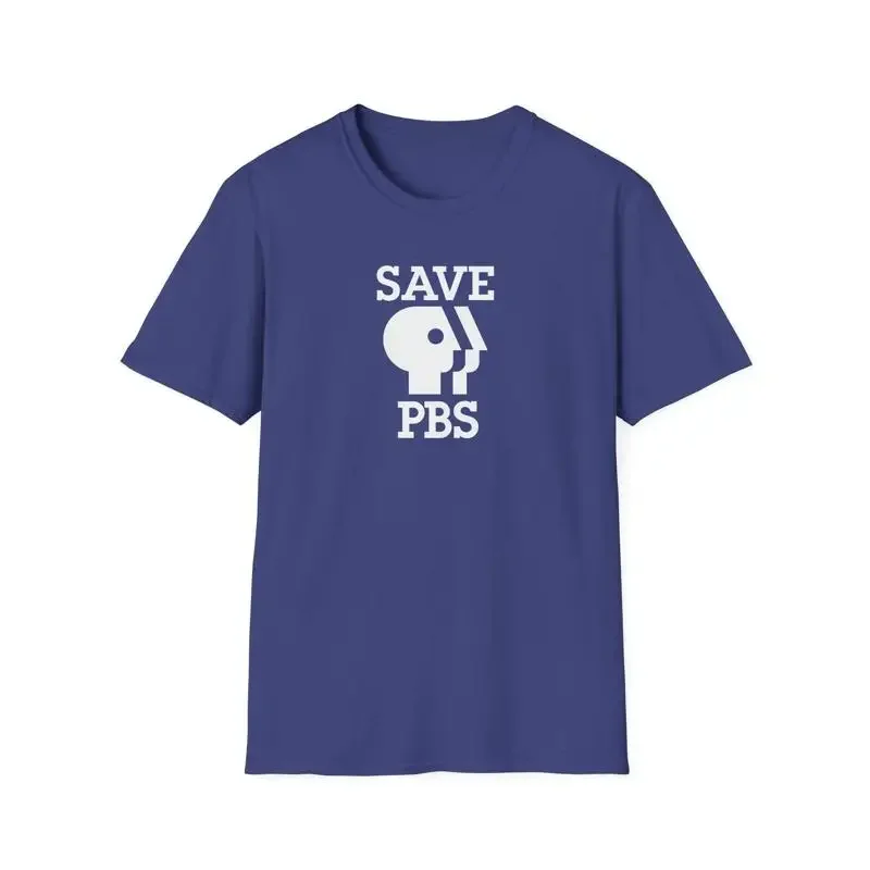 Save Pbs Support Public Broadcasting Protest For Educational Tv Fans T Shirt