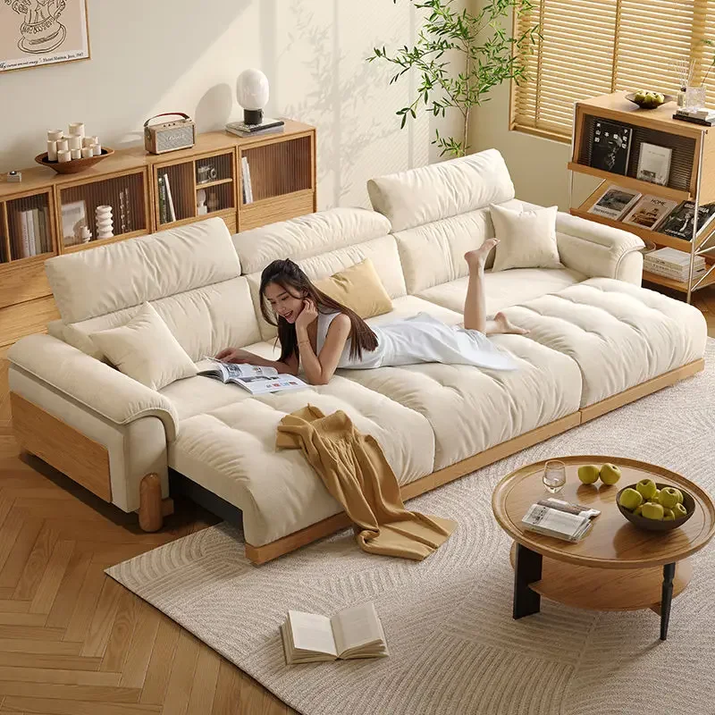 Sofás de Salón Nórdicos Inteligentes, Sillón Minimalista Plegable, Sofás de Salón Reclinables, Sillón Cama para Dormitorio, Muebles para el Hogar