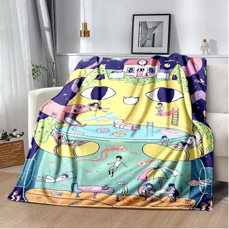 Sunny Omori Game Blanket,anime Blankets,bedroom Living Room Bed Sofa Gamer,Decke,couverture,одеяло,frazada,coperta,tæppe