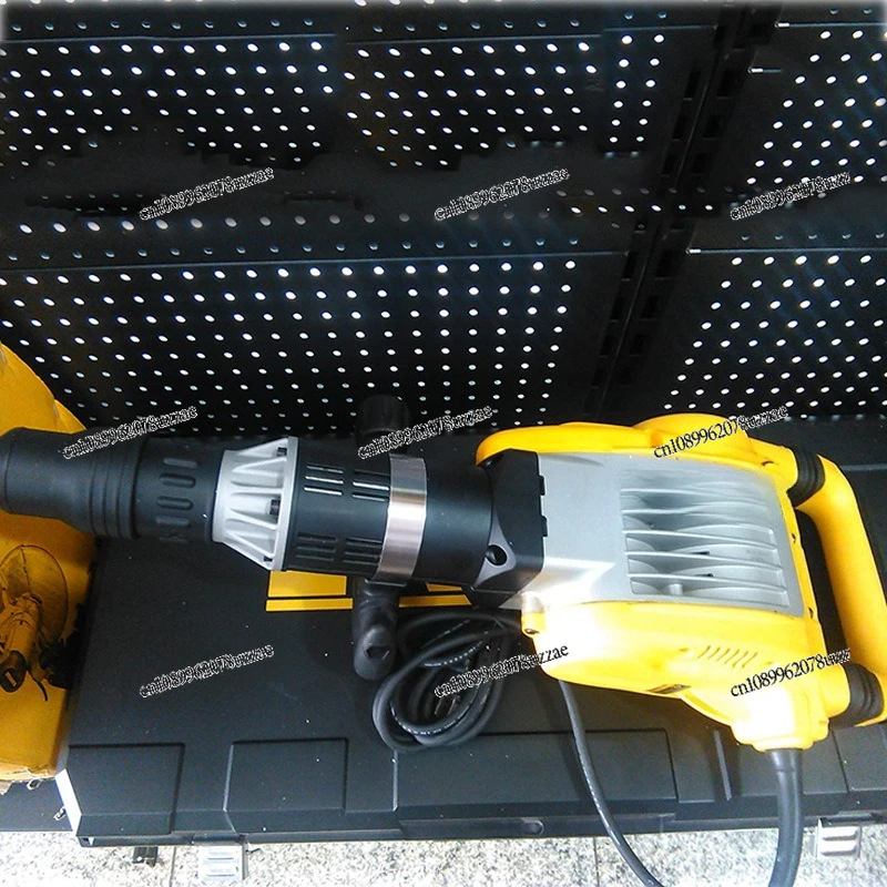 Shock Absorber Electric Pick Concrete Crushing Pick High Power Handheld Rock Drill Stone Crushing Impact Hammer view 4