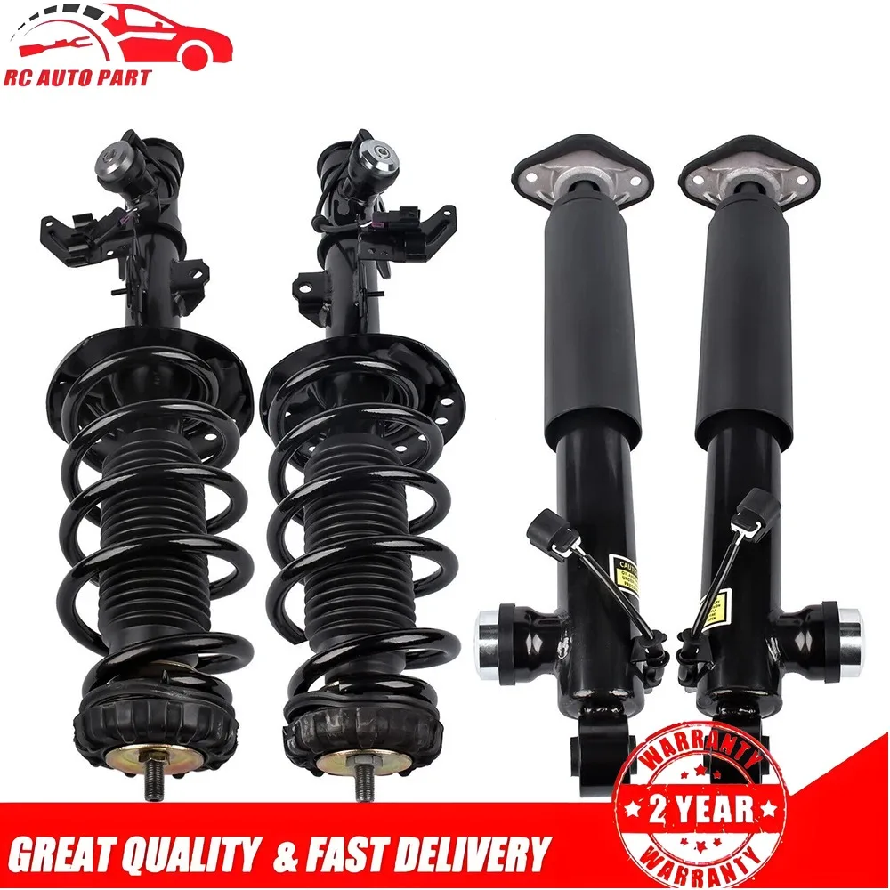 

4X Front & Rear Shock Absorber Suspension Spring Strut Assembly W/ Electric for Cadillac SRX 2010-2016 22793799 22793801