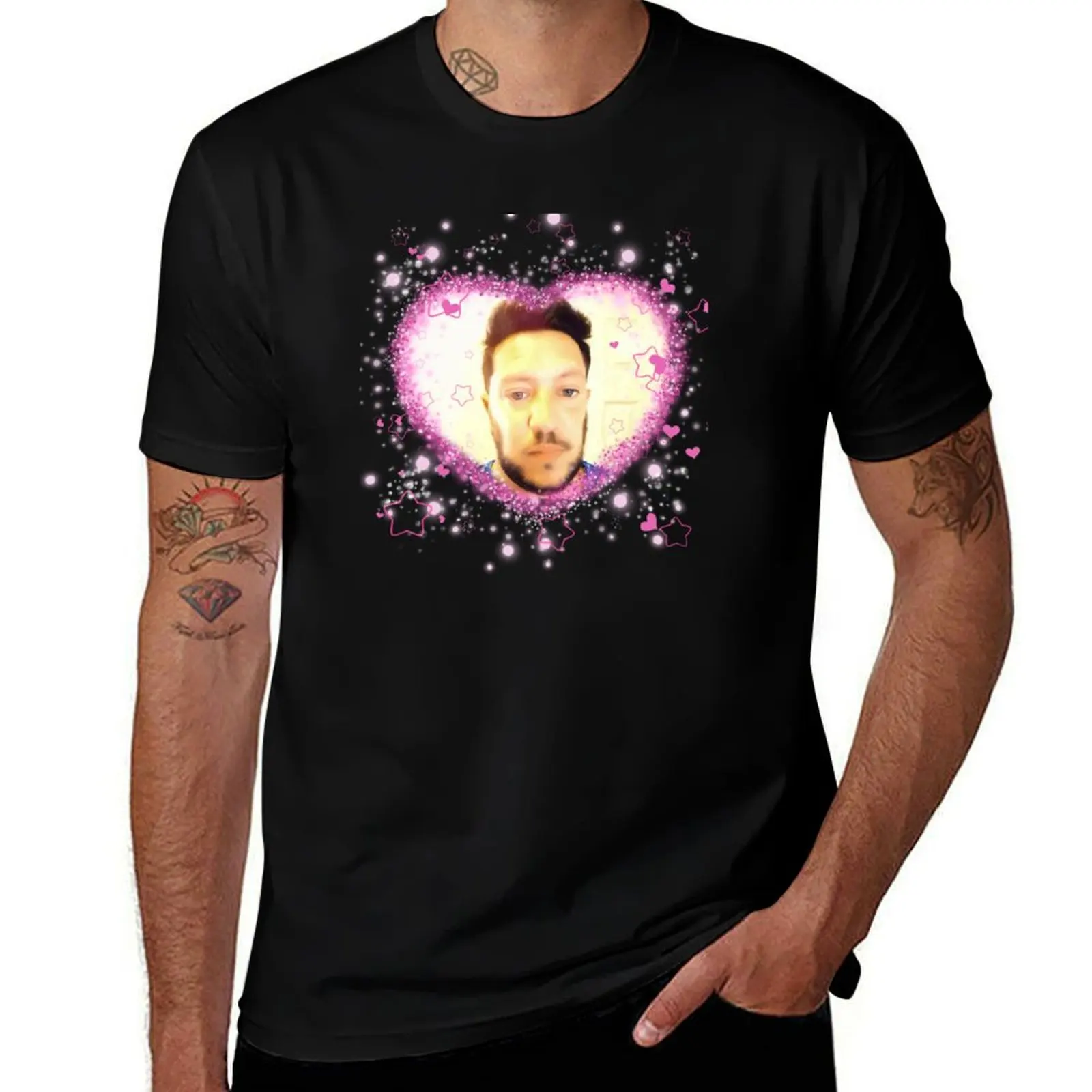 impractical jokers sal vulcano kawaii cutesy edit meme T-Shirt anime figures vintage men graphic t shirts