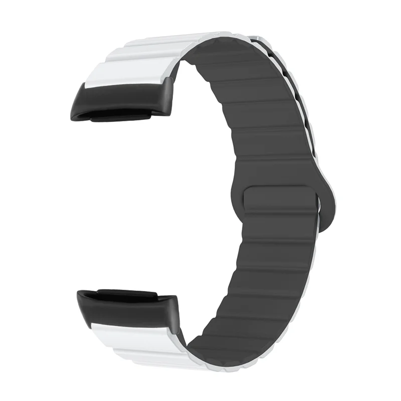

Silicone Magnetic Watch Strap For Fitbit charge3 charge4 charge5 Quick Release Lightweight Durable Smart Watch Band Man Woman