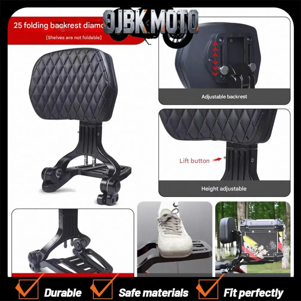 【Perfect fit】VOGE CU625 modified aluminum alloy folding and telescopic backrest 625 cu 625 CU