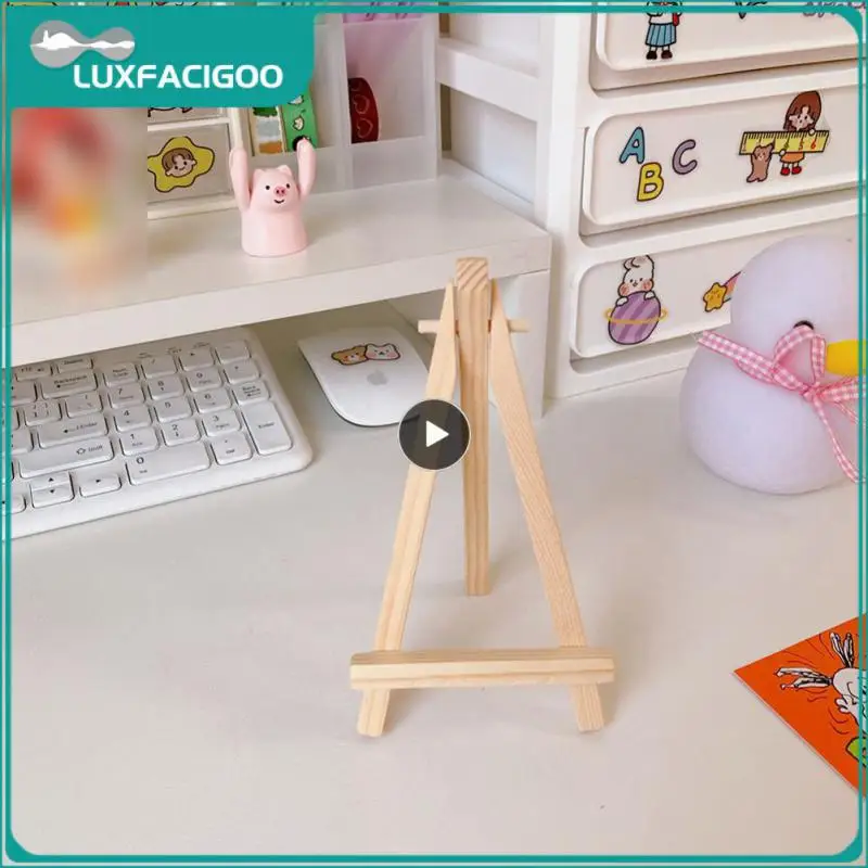 Supporto per telefono cavalletto piccolo Mini supporto per Tablet con staffa triangolare forniture per artisti supporto creativo accessori per telefoni cellulari