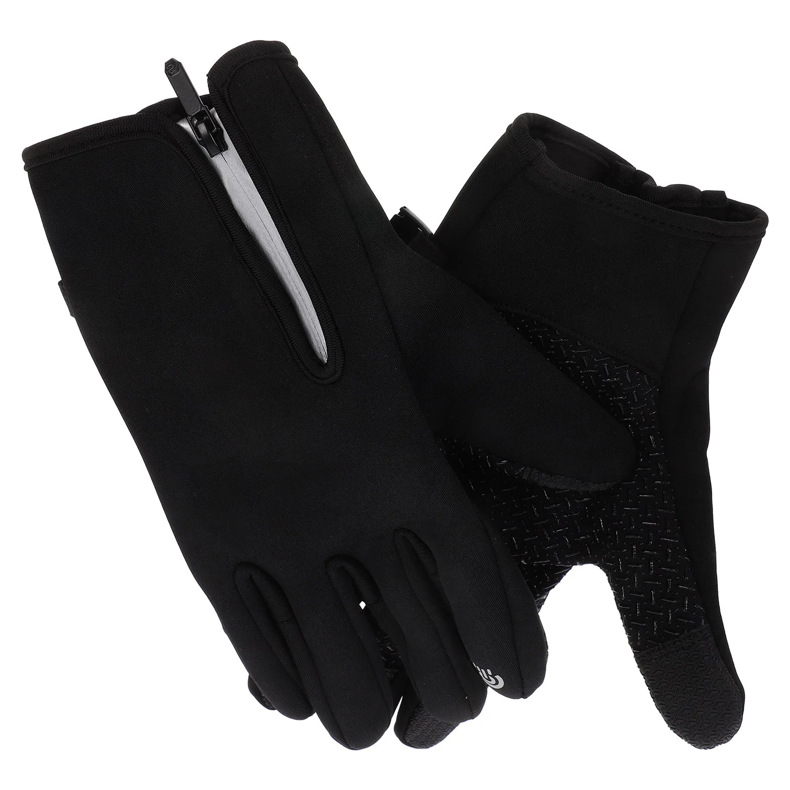

Waterproof Warm Gloves Screen Touch Nonslip Bike Fitness Hand Cover Sports Supplies Thick Windproof Winter Riding Gloves