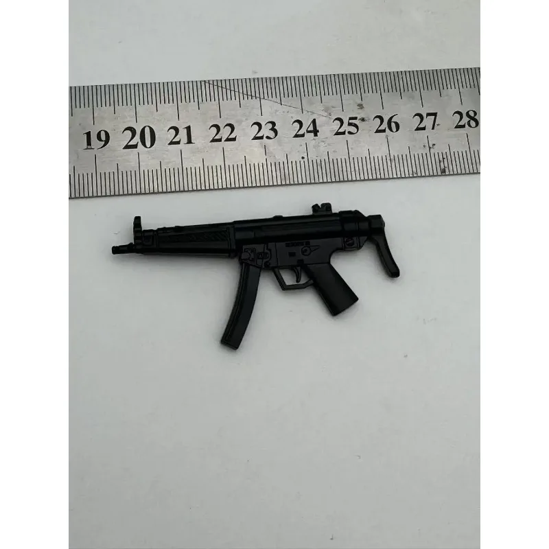 In Stock 1/6 Scale Soldier Toy Action Scene Accessories Model Doll 1 To 6 Micro-punch MP5 MP5K Black Gun Model Gift view 5