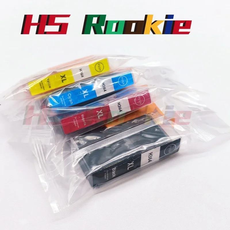 Cartucho de Tinta Compatible 364XL 364 para HP364 xl Photosmart 5520 5524 6510 6520 7510 B109 B110 B209 B210 C309 C310 C410 Pri