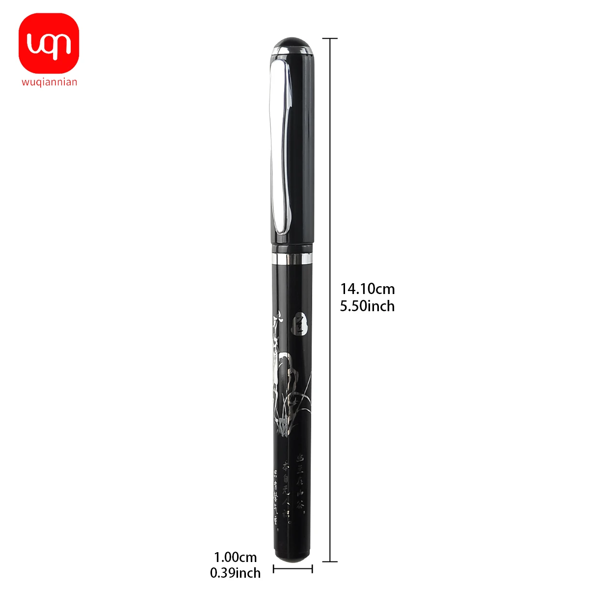 WQN 4/8/12pcs Simple Black Carbon Ballpoint Pens, Smooth and Easy to Write, Suitable for School Signatures