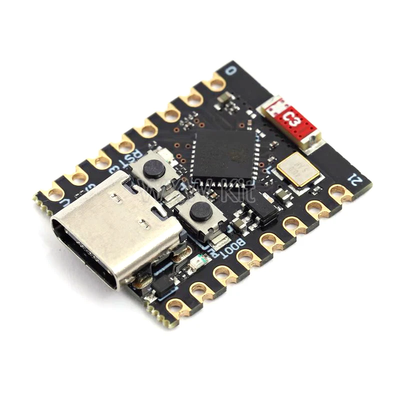 DIYTZT ESP32 C3 Development Board Modules Mini Wifi BT Bluetooth Module 32-Bit Single-Core Processor ESP32-C3 16Pin Type-C