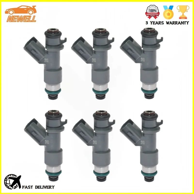 

6pcs 16450-R70-A01 16450R70A01 For HONDA ACCORD ACURA MDX TL TSX 3.5L 3.7L V6 2008-2016 High Quality Engine Fuel Nozzle