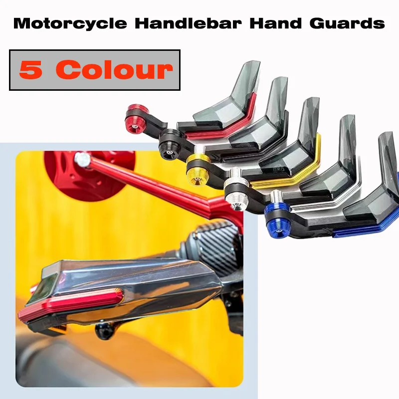 

Universal Motorcycle Accessories Handguards Windproof Protectors for Motorcycle Scooter Mountain E-Bike Brake Lever Guard