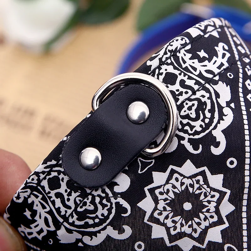 Soft Adjustable PU Cat Dog Collar with Cute Scarf for Small Medium Dogs Chihuahua Corgi Puppy Washable Pet Collar Pet Grooming Walking Supplies Accessories view 7