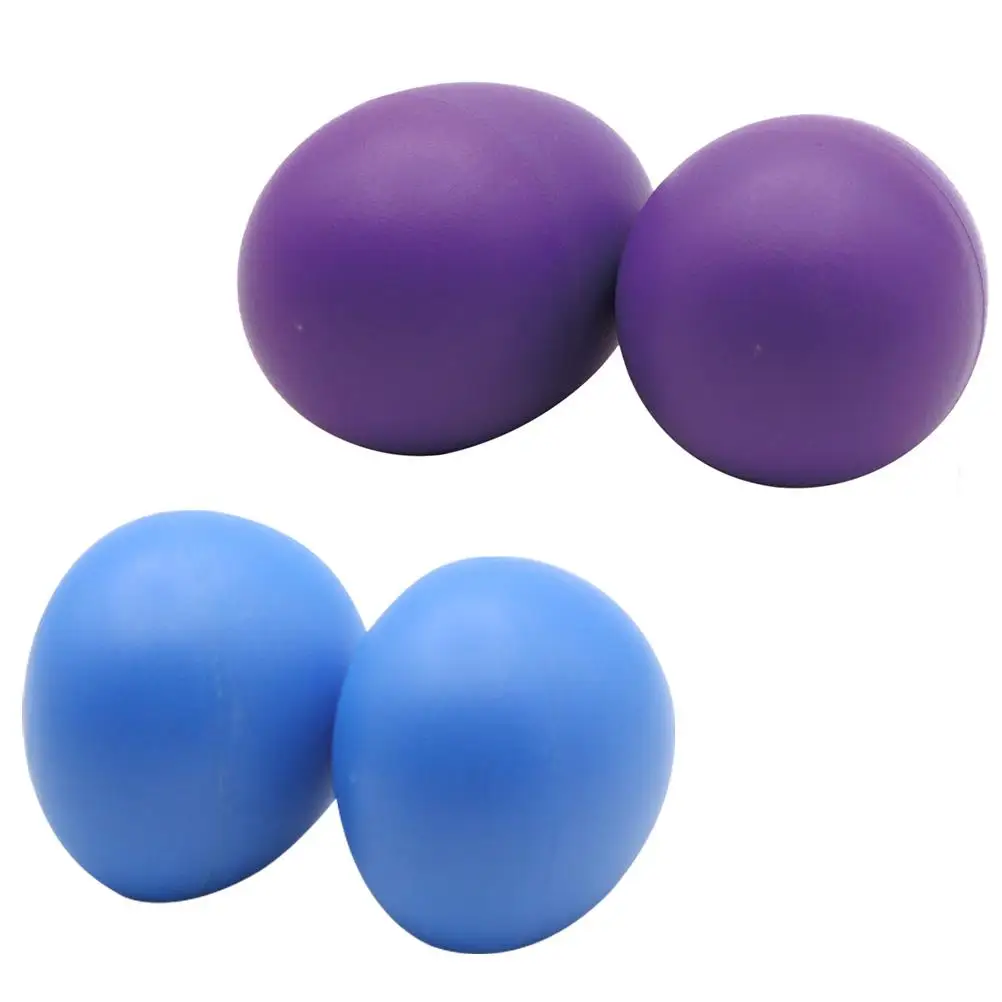 

4 Pcs Djembe Sand Eggs Kids Grasping Toy Music Instrument for Raqqa Portable Toddler Musical Instruments Plastic Egg\ Toys