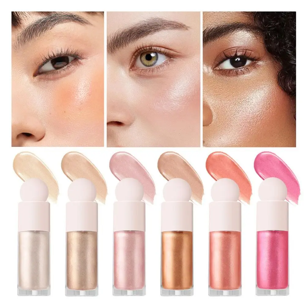 New Highlight Contouring Liquid Luminizer Brightening Face Shimmer Liquid Blush Liquid Highlighter