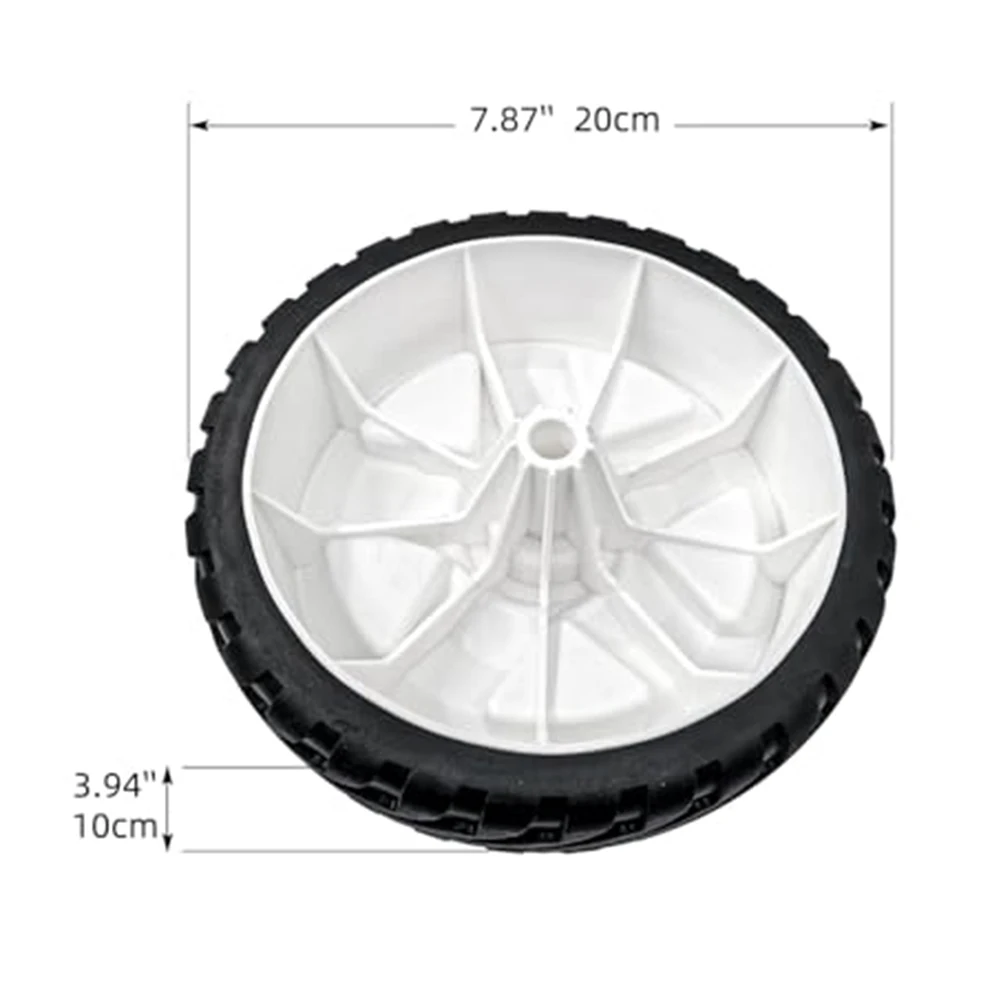 مجموعة العجلات الأمامية مقاس 8 بوصة متوافقة مع موديلات جزازة العشب Toro مقاس 22 بوصة بما في ذلك 20332 20374 21764 وغيرها #3