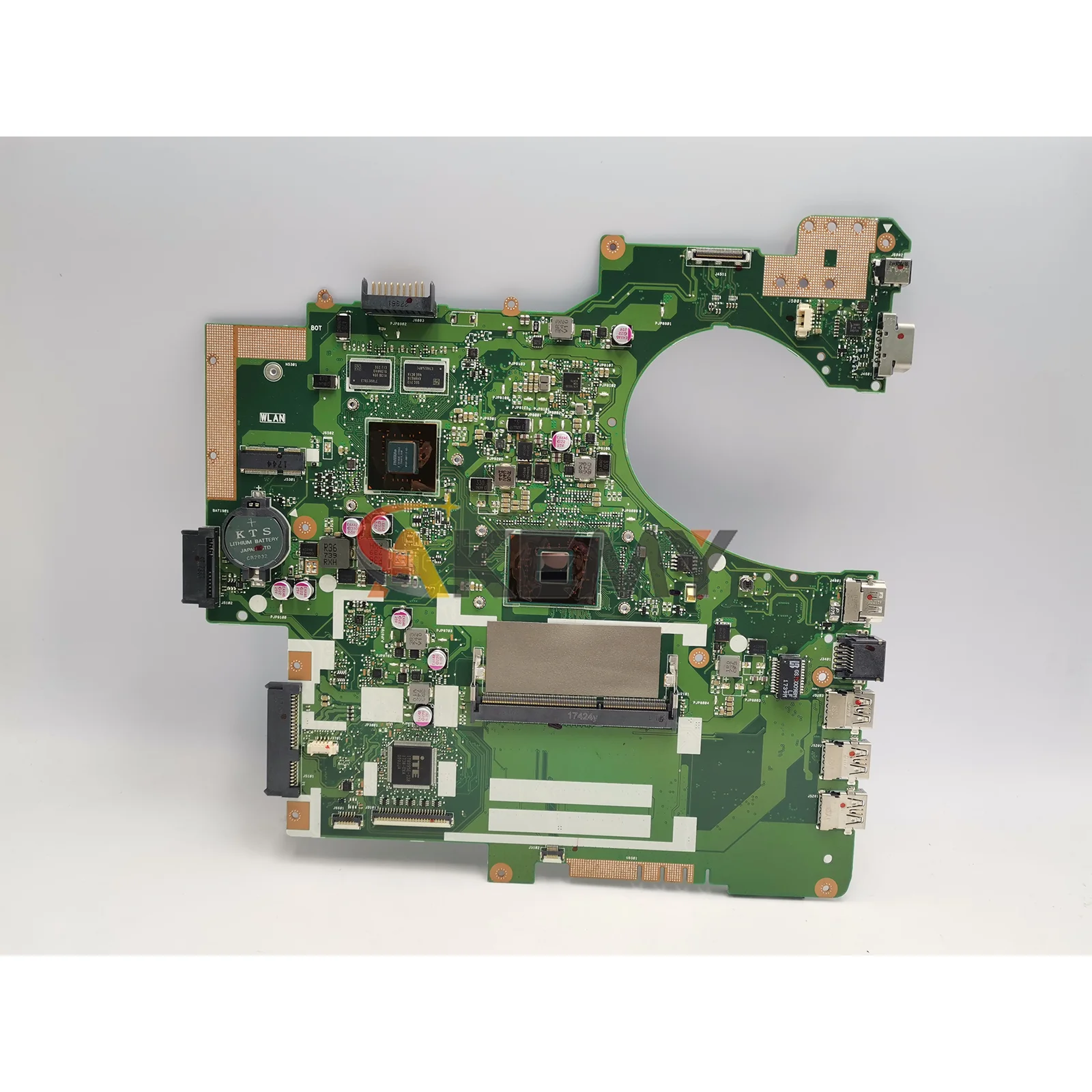P2540NV Laptop Motherboard For ASUS ProArt P2540N PRO254N P2540NV Notebook Mainboard With Celeron CPU 100% tests OK fast ship