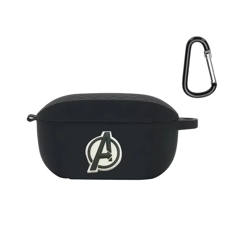 Funda de silicona con dibujos animados para auriculares JBL Wave 100 TWS, caja de carga, funda protectora
