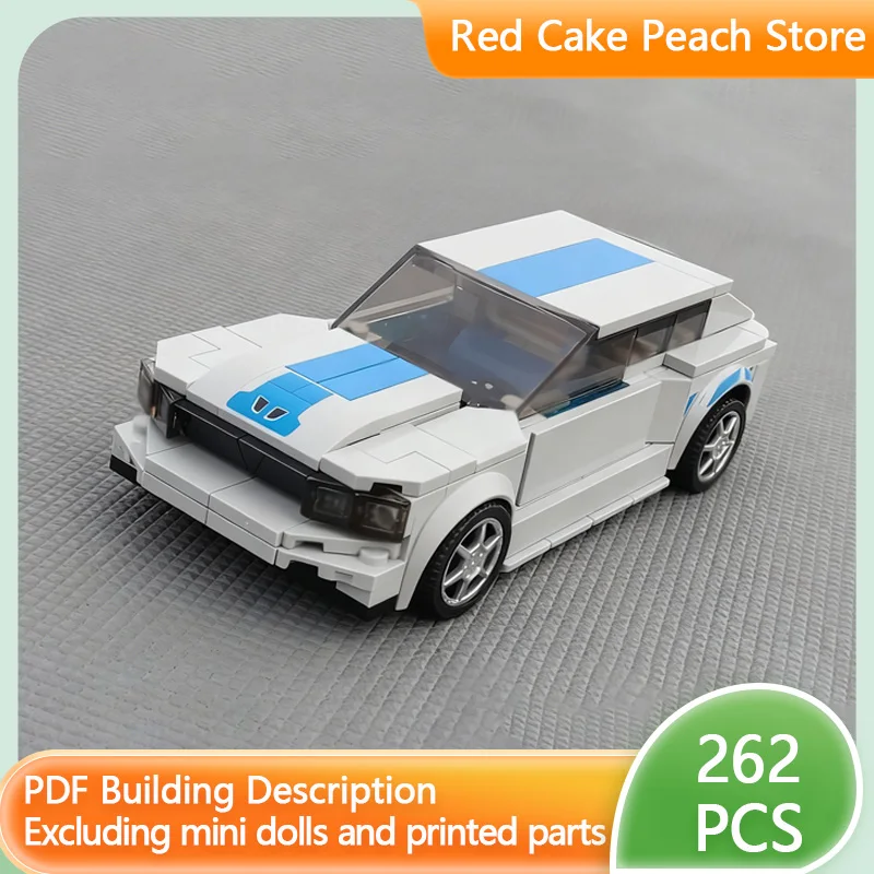 

Speed Racing Car Model MOC Building Bricks SR Station Wagon Modular Technology Children Holiday Gifts Assemble Toys Suit