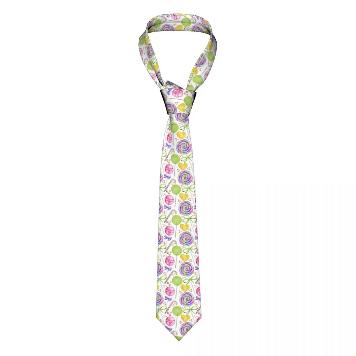 Bright Colors Candy Sweets Tie Ties Hip-Hop Street Cravat Wedding Necktie Narrow