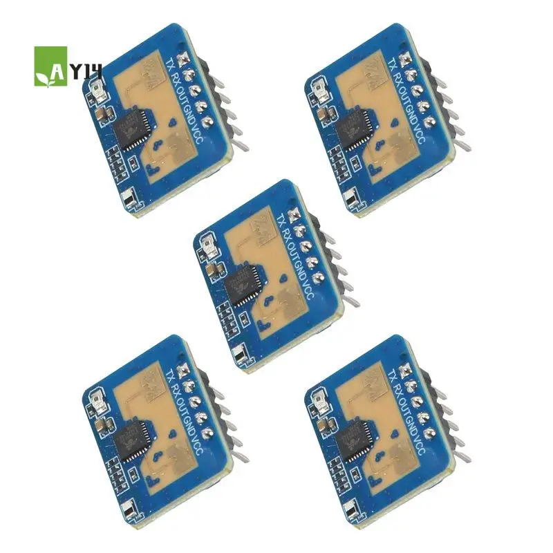 AY14 -5 Pcs 24G Mmwave HLK-LD2410C Human Presence Radar Sensor Contactless Sensor Motion Detection Module