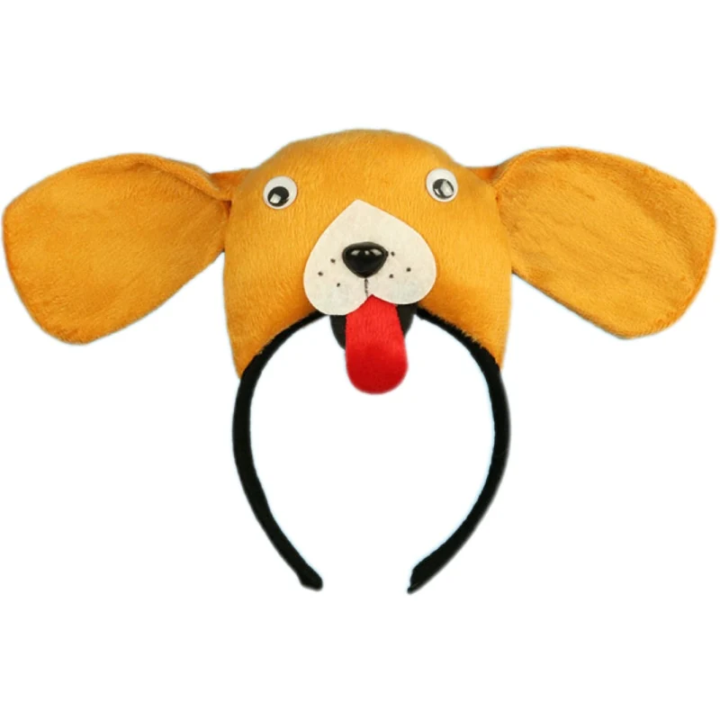 Kids Cartoon 12 Zodiac Animal Headband Carnival Cosplay Party Decoration Masquerade Dress Up Props