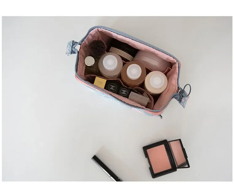 Neue Mode Kosmetik Tasche Frauen Wasserdichte Flamingo Make-Up Taschen Reise Veranstalter Kultur Kits Tragbare Make-Up Taschen Kosmetikerin – Detail 14