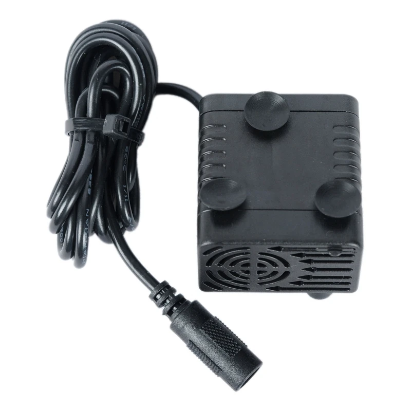 Cực êm 9V-12V 4-5W 500L Tốc độ dòng chảy Máy bơm không chổi than chống nước Mini Dropship
