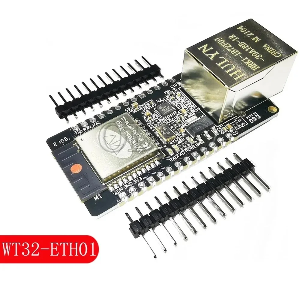 WT32-ETH01 V1.4 Embedded Serial Port Networking Bluetooth WiFi Combo Gateway Module in Stock