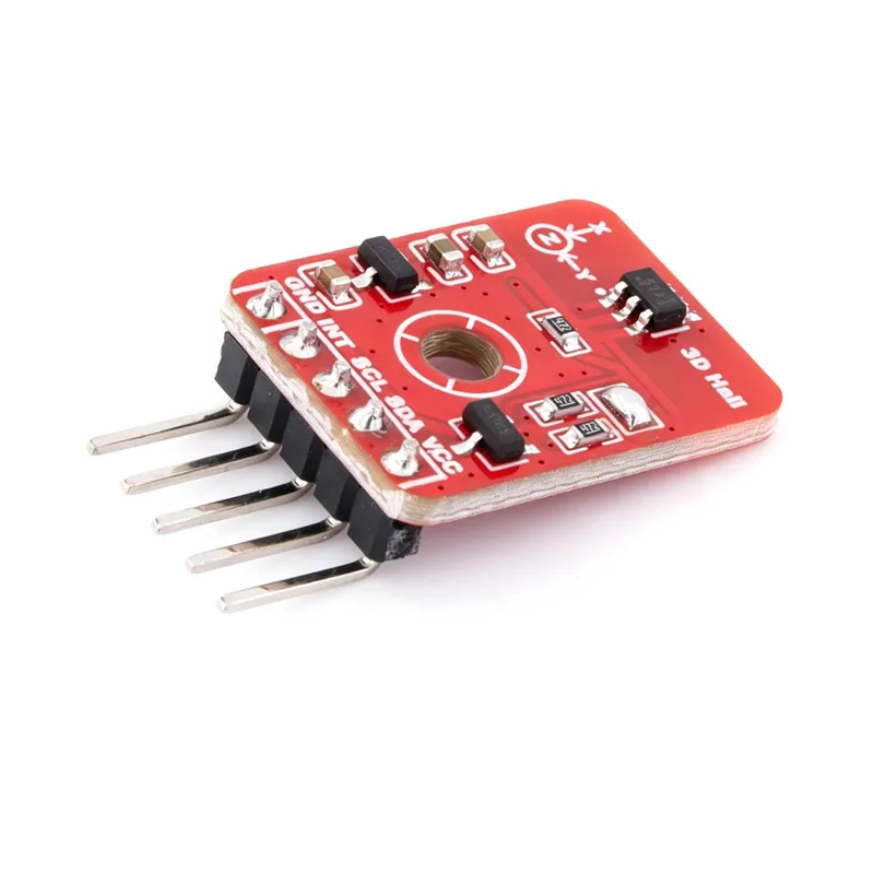 Image of TMAG5273 3D-Hall-Effekt-Sensormodul, I2C-Schnittstelle, Stromsparendes Lineares Magnetometer mit 12-Bit-ADC & CORDIC-Winkelberechnung