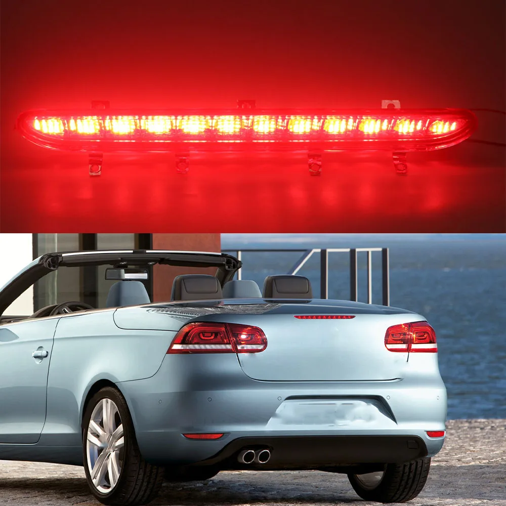 1Q0945097B 1Q0945097A 1pc High Brake Light LED Light Rear Third Brake Light for VW EOS 2006-2016