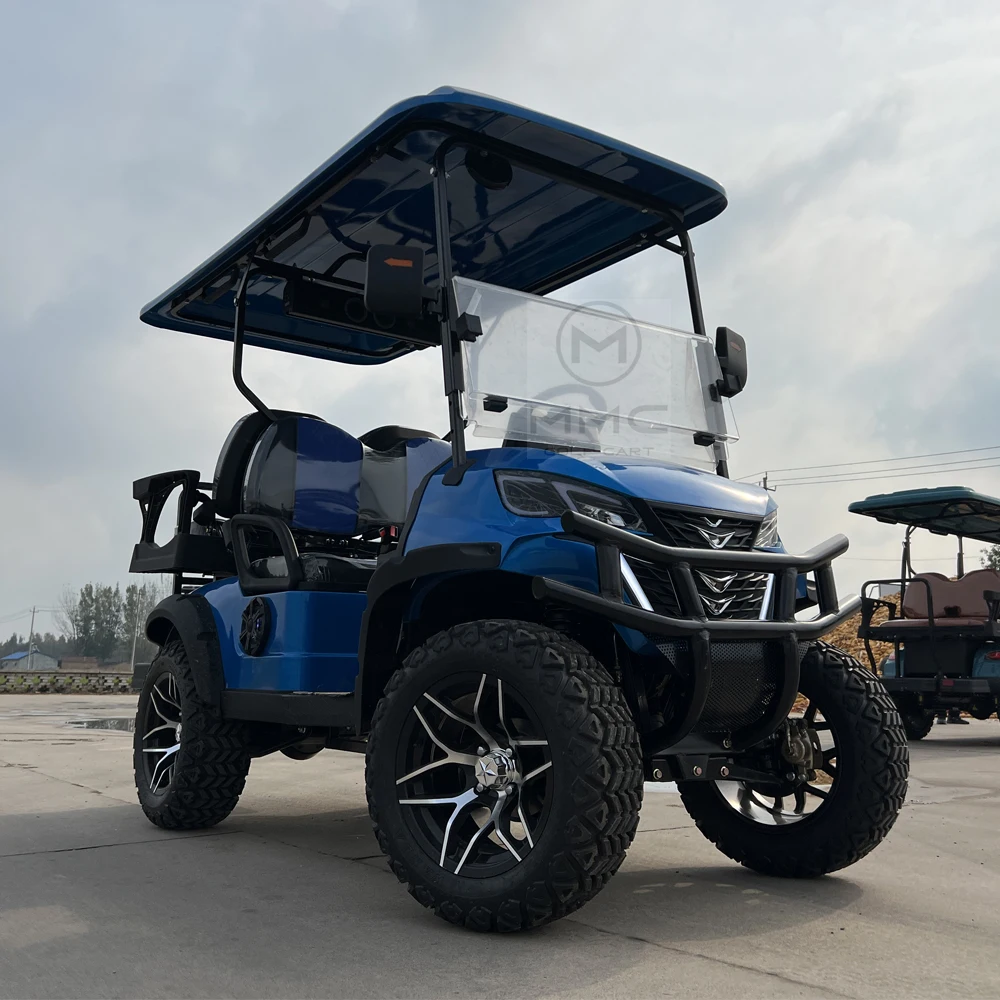 Factory Direct Sales Best New Model Style D 2+2 Seater Electric Car Lifted Buggy Front Bumper Hunting Golf Cart With CE DOT