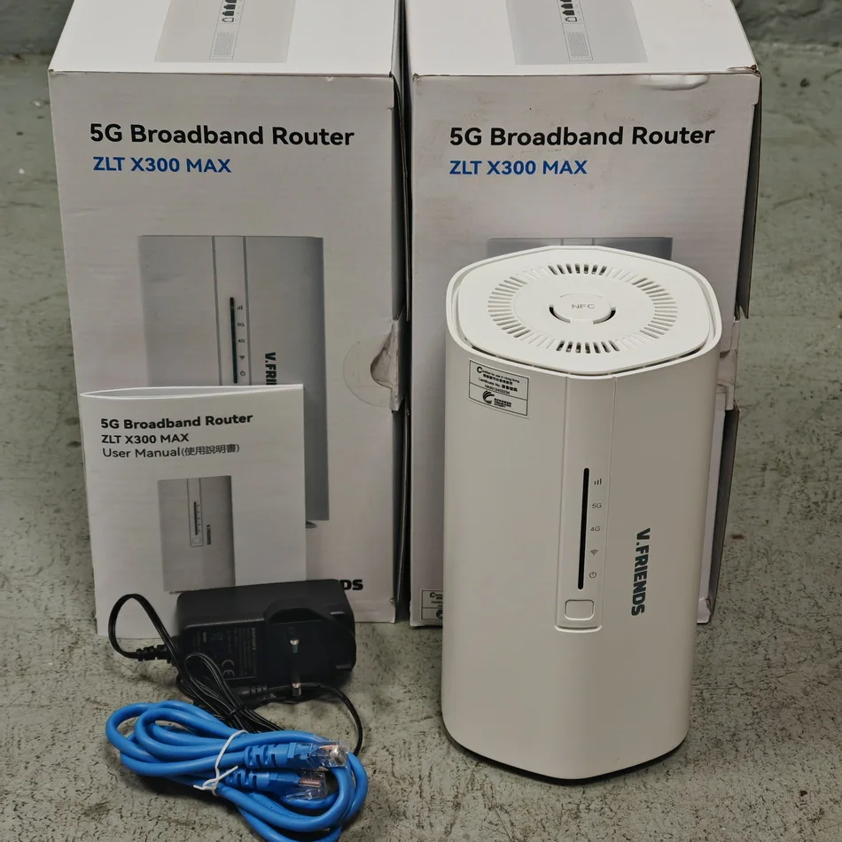 TOZED ZLT X300 MAX 5G CPE Router WiFi 7 BE19000 5GE+2.5GE Network Interface 6GHz 5G LTE Wireless Modem