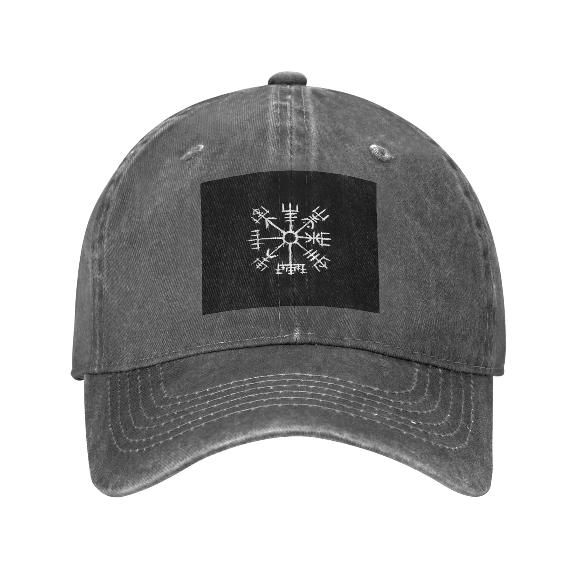 Viking Compass Vegvisir Denim Cap Casual Baseball Caps Adjustable Hat Summer Unisex Baseball Hats