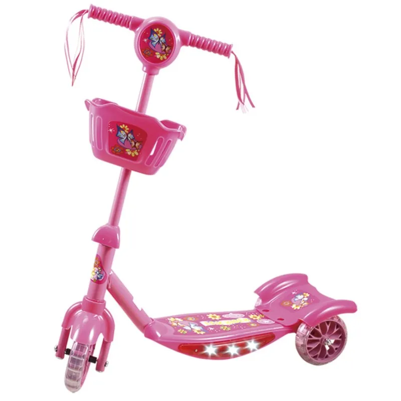 Children's Toy Supply with Light/with Music Hot Pedal Tricycle Children's Scooter