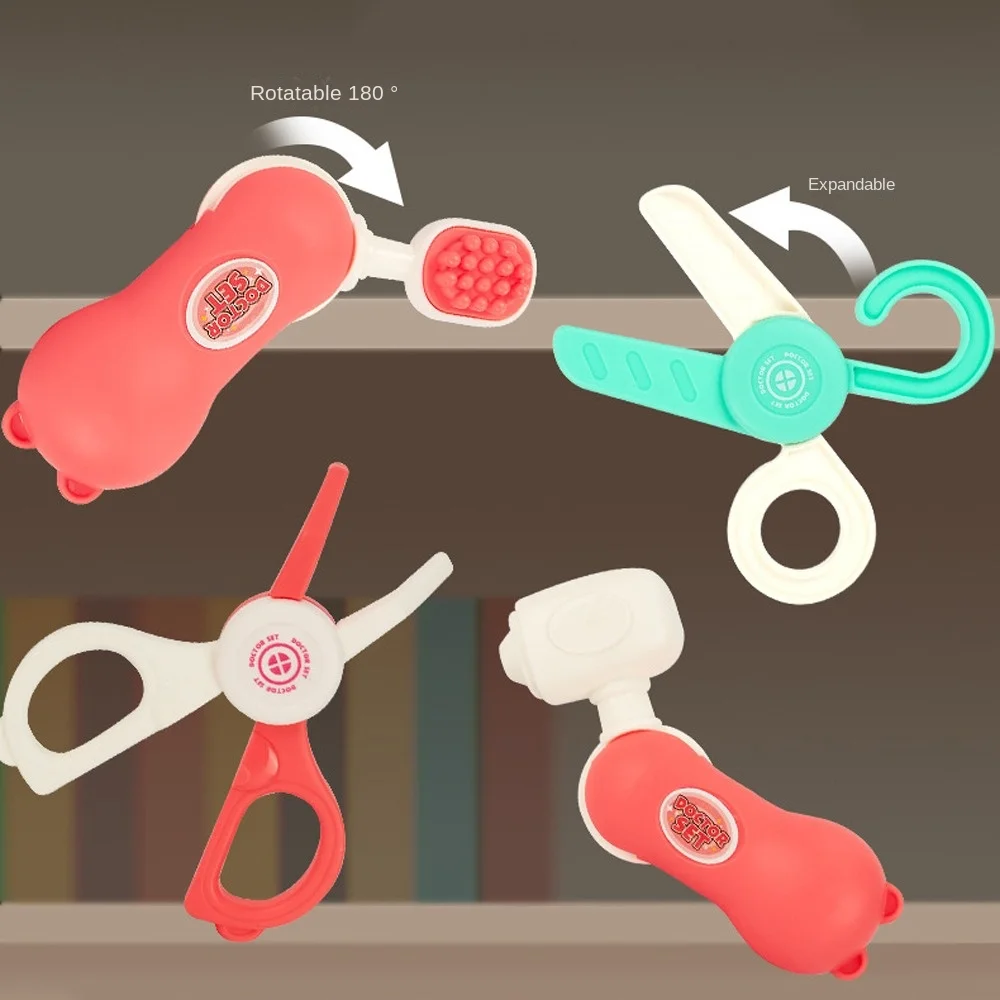 Gioco di ruolo Dottore dentale Giocattoli Spazzolino da denti Fai finta di giocare Simulazione Dentista Set di giocattoli Interazione Cartoon