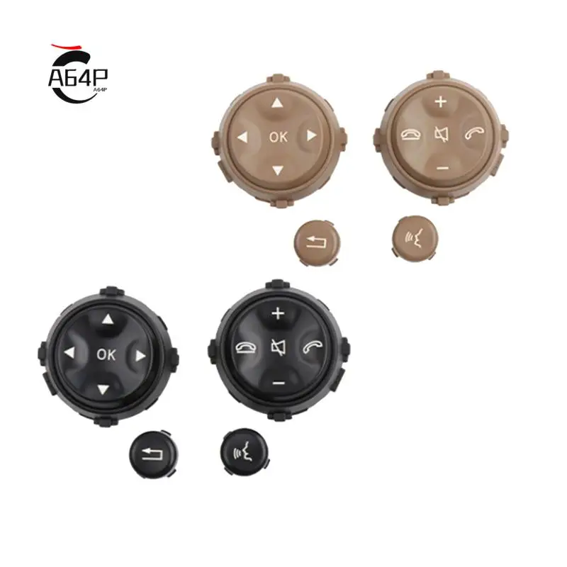 

A64P-Car Multifunction Steering Wheel Button For Mercedes Benz S-Class W221 2006-2009 CL W216 2007-2013 Car Accessories