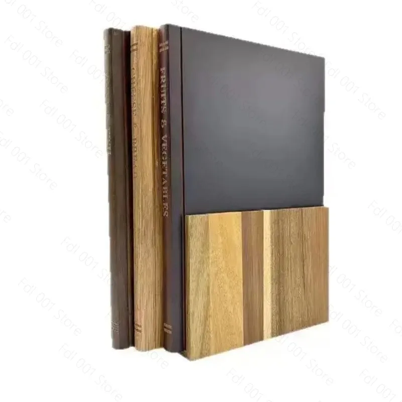 Wooden 3-Piece Book-Shaped Cutting Board Set Solid Wood Kitchen Chopping Board