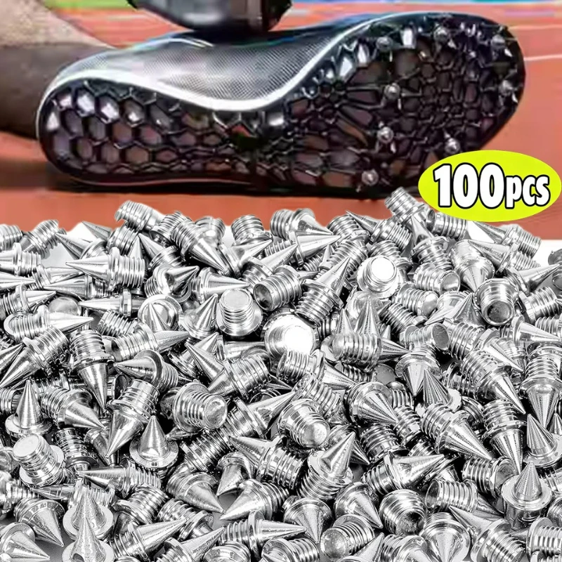 Wear Resistant Shoe Studs Corrosion Resistant Non-slip Shoe Spike Track Field Sports Anti Slip Sharp Nail Sneakers Steel Cleats