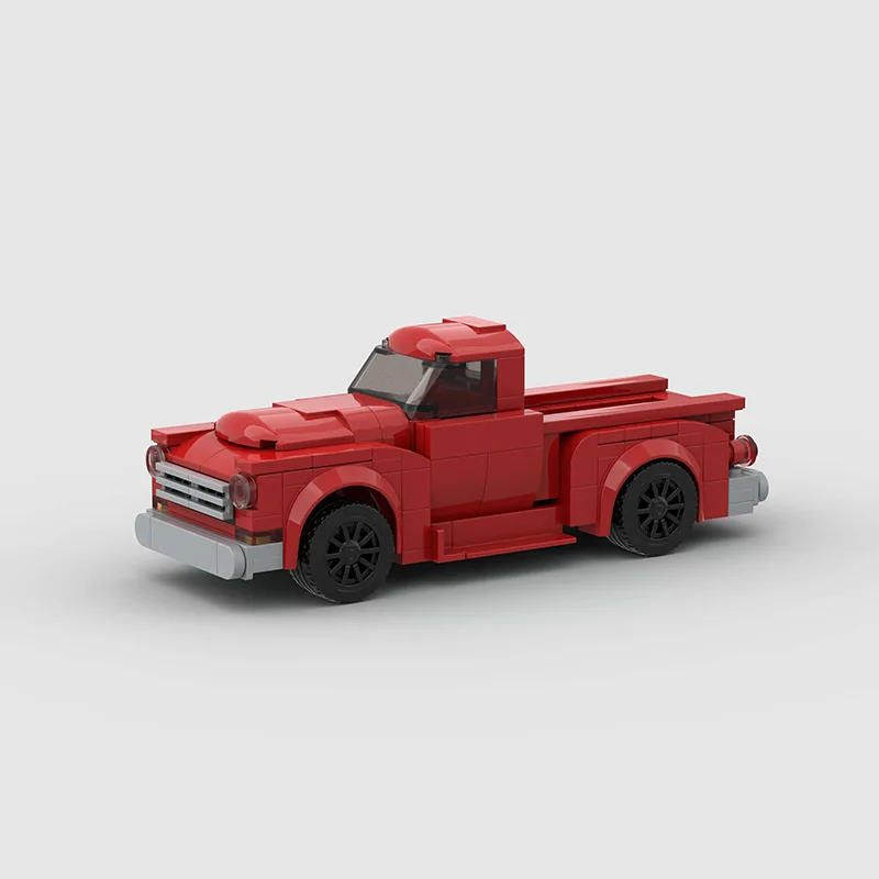 

Fords F100 Pickup truck model Building car Blocks off road Vehicle bricks toy XMAS Gift City Technical creative garage Gifts