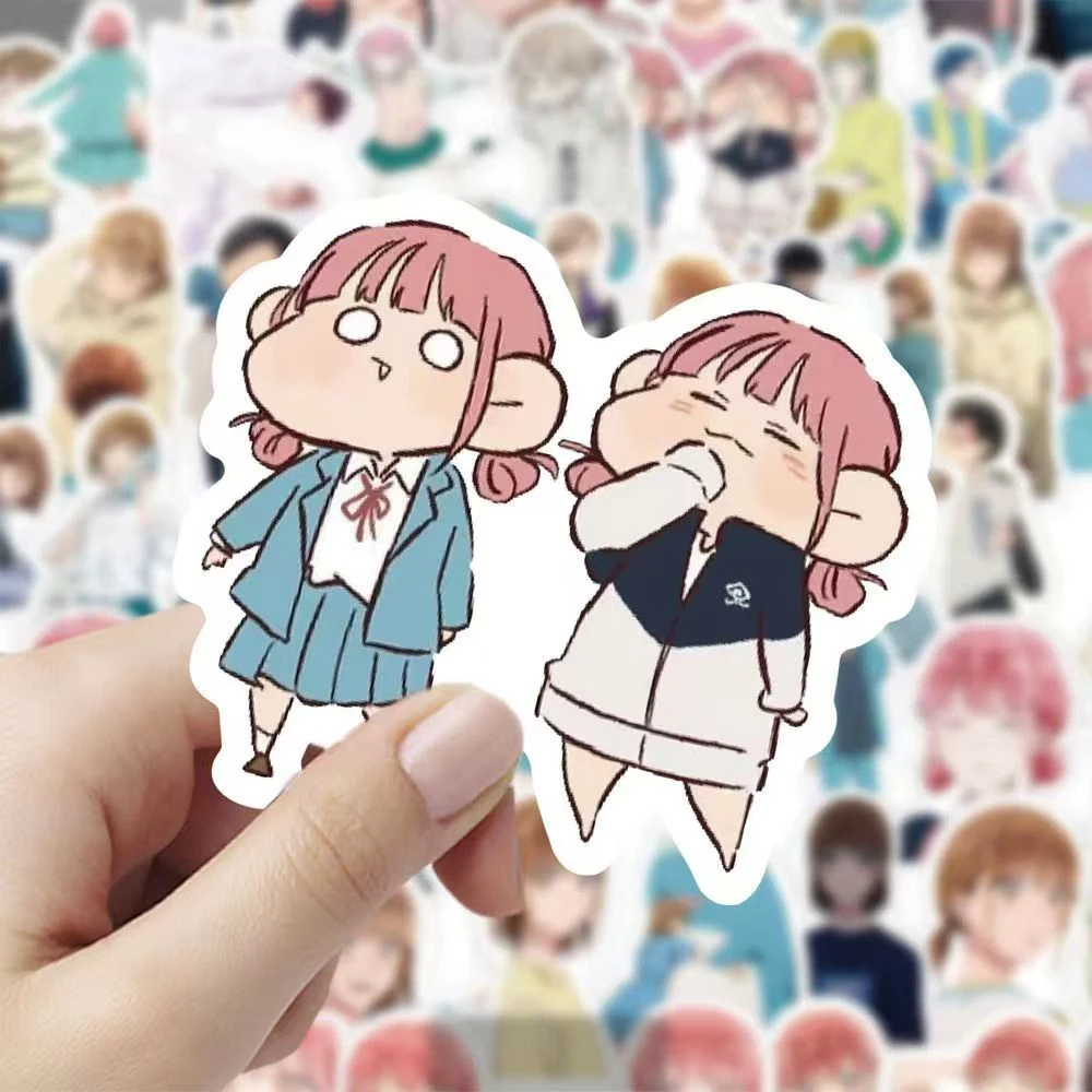 10/30/60pcs Hina Blue Box Anime Stickers 2.5cm