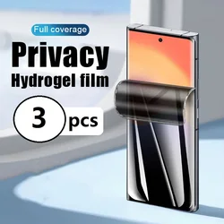 3Pcs Screen Protectors Film For Samsung Galaxy M02 M02S M04 M12 M13 M21 M21S M22 M23 M31 M32 M51 M62 Privacy Hydrogel Film