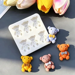 Bear Silicone Cake Baking Mold Sugarcraft Chocolate Cupcake Resin Tools Fondant Decorating Tools