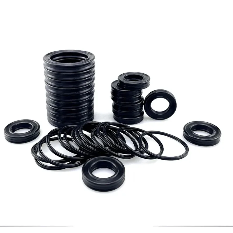 CS 5.33mm Black Rubber NBR X-Ring Seals Internal diameter 10.46-658.88mm Four Lip Seal Ring Gaskets Oil Resistant and Waterproof