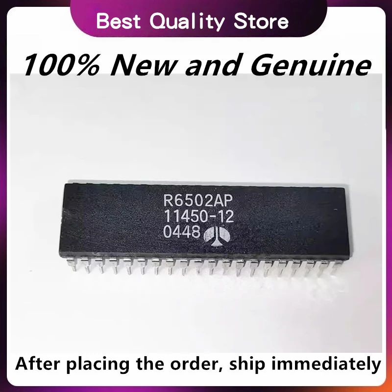 

Оригинальный 10 шт./лот R6502AP R6502 DIP-40 100% новый оригинал