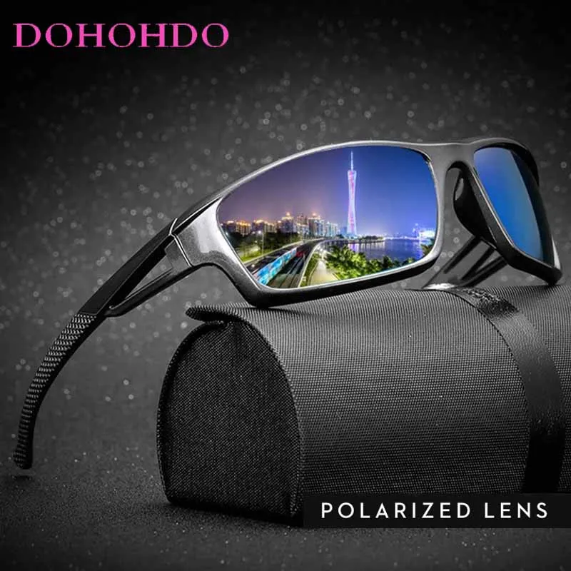 

Retro Designer Night Vision Polarized Sunglasses Men Women Sports Driving Anti-Glare Fishing Cycling Glasses Goggles UV400 Очки