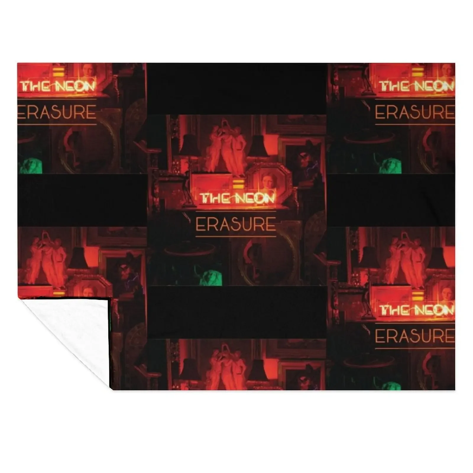 

Erasure The Neon 2020-2021 Tour Album Concert Throw Blanket Decorative Sofas Sleeping Bag Designers Camping Blankets