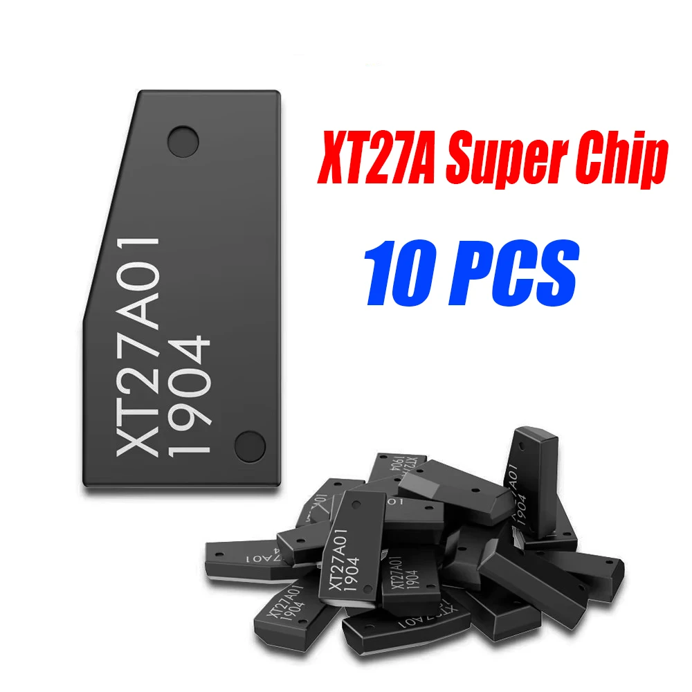

Xhorse VVDI2 VVDI Super Chip 10PCS XT27A01 XT27A66 Transponder Chip For ID46/40/43/4D/8C/8A/T3/47 Car Key Chip for Mini Key Tool