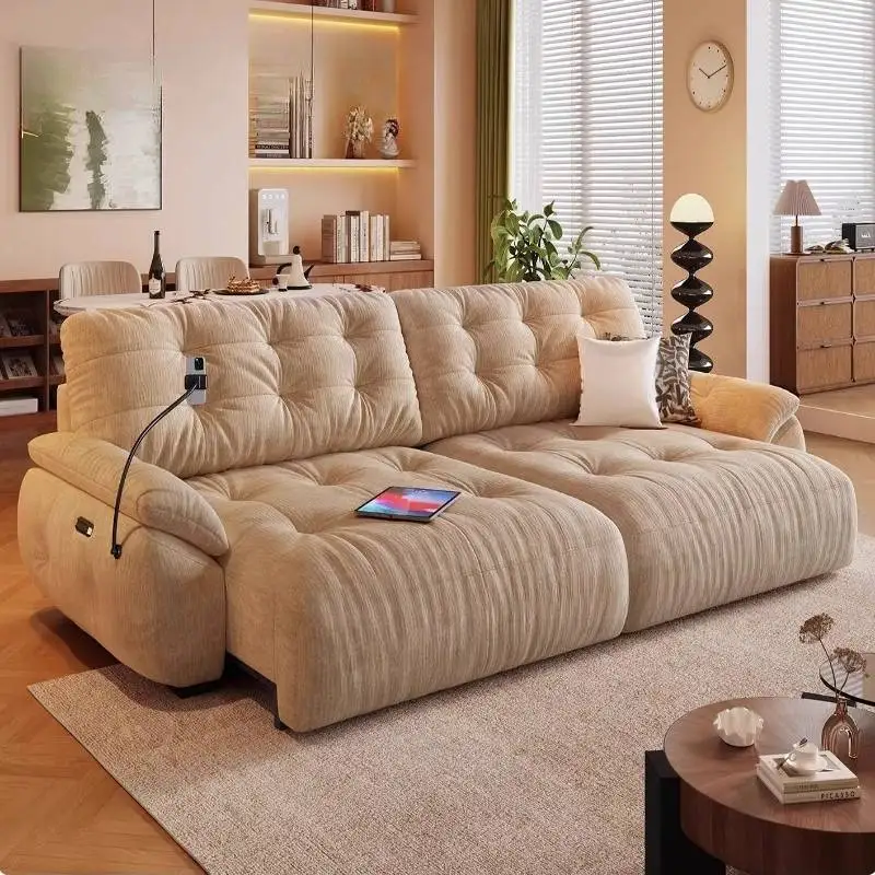 أرائك كرسي كهربائية بيضاء رخيصة الثمن أرائك غرفة المعيشة ذات جودة أوروبية كلاسيكية أثاث Banken Woonkamer الحديث