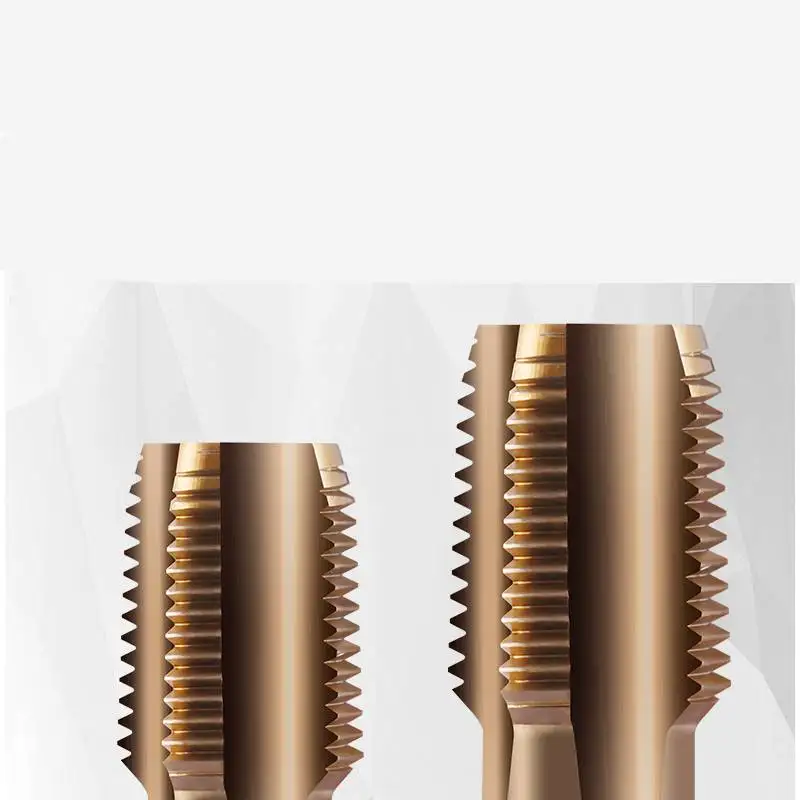 1PCS G1/8 G1/4 G3/8 G1/2 G3/4 G1 Cobalt Screw Pipe Thread Tap Drill Bits HSSCO M35 Machine Taps Right Hand For Stainless Steel